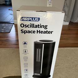 NIB Sealed Airplus Oscillating Space Heater For Sale 
