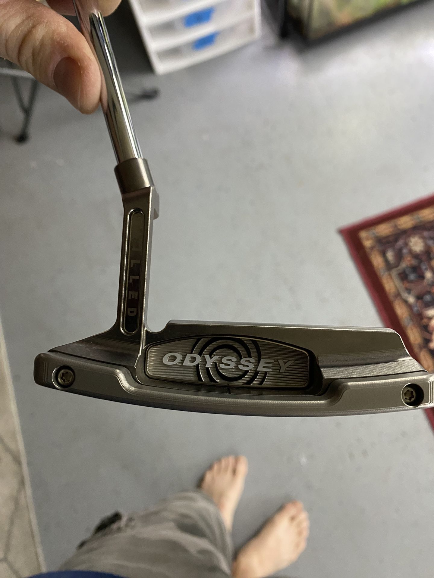 新品未使用 ODYSSEY BLACK SWIRL 2 PROTOTYPE Odyssey Black Swirl 2 Prototype Putter