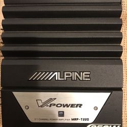 Alpine MRP-T220 220watt V-Power Amplifier