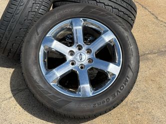 20” OEM CHROME FORD F150 WHEELS EXPEDITED RIMS IRONMAN 275/55/20 90% 6x135