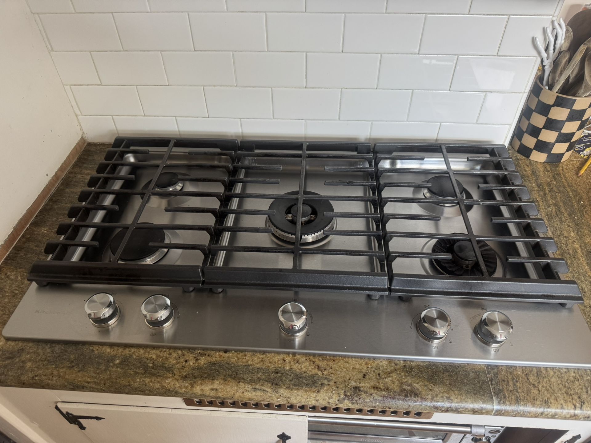 KitchenAid 36” 5 Burner Cooktop