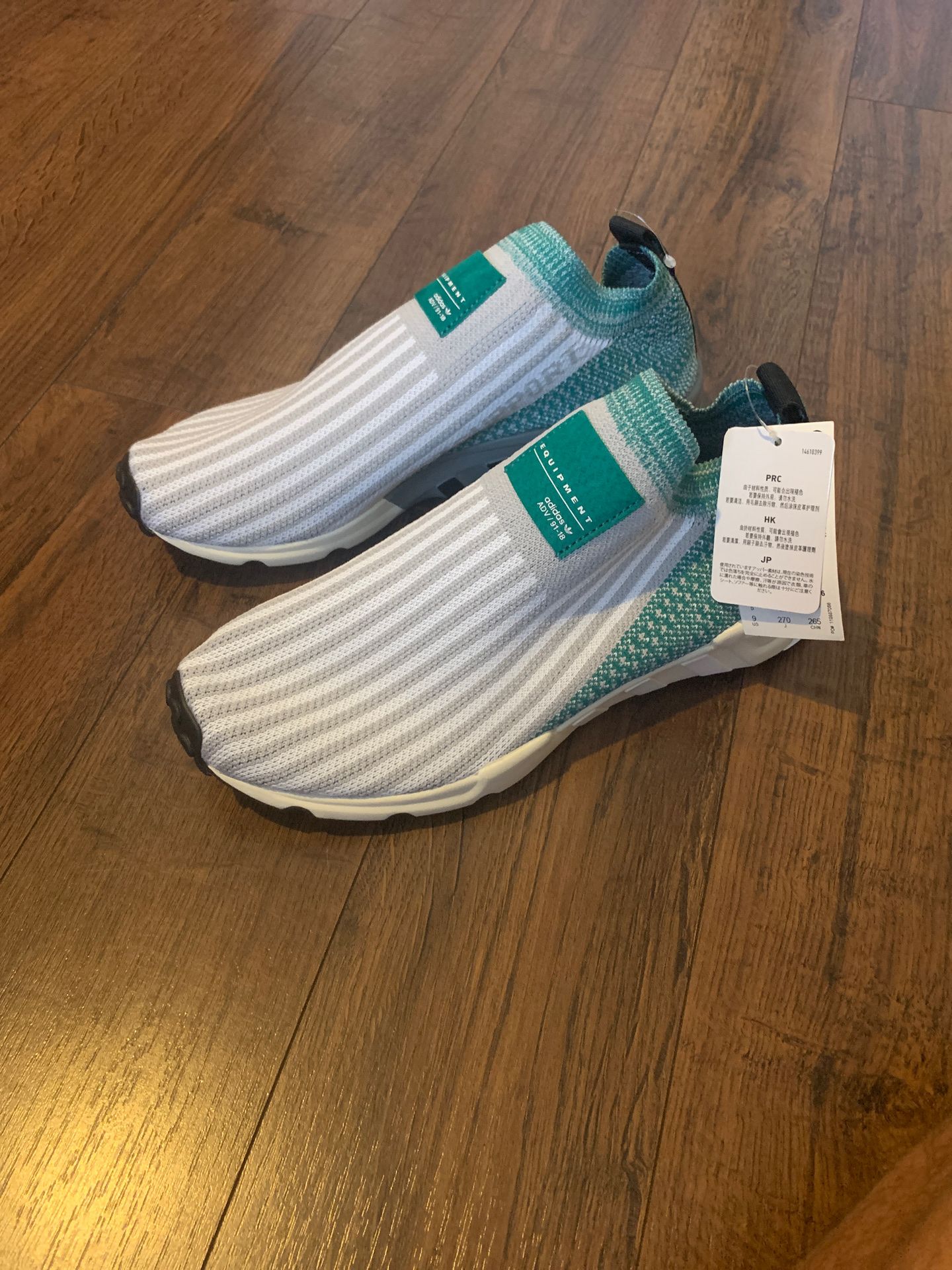 Adidas EQT support sneaker shoe size