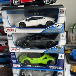 Toy Cars 1/18 40$ Each
