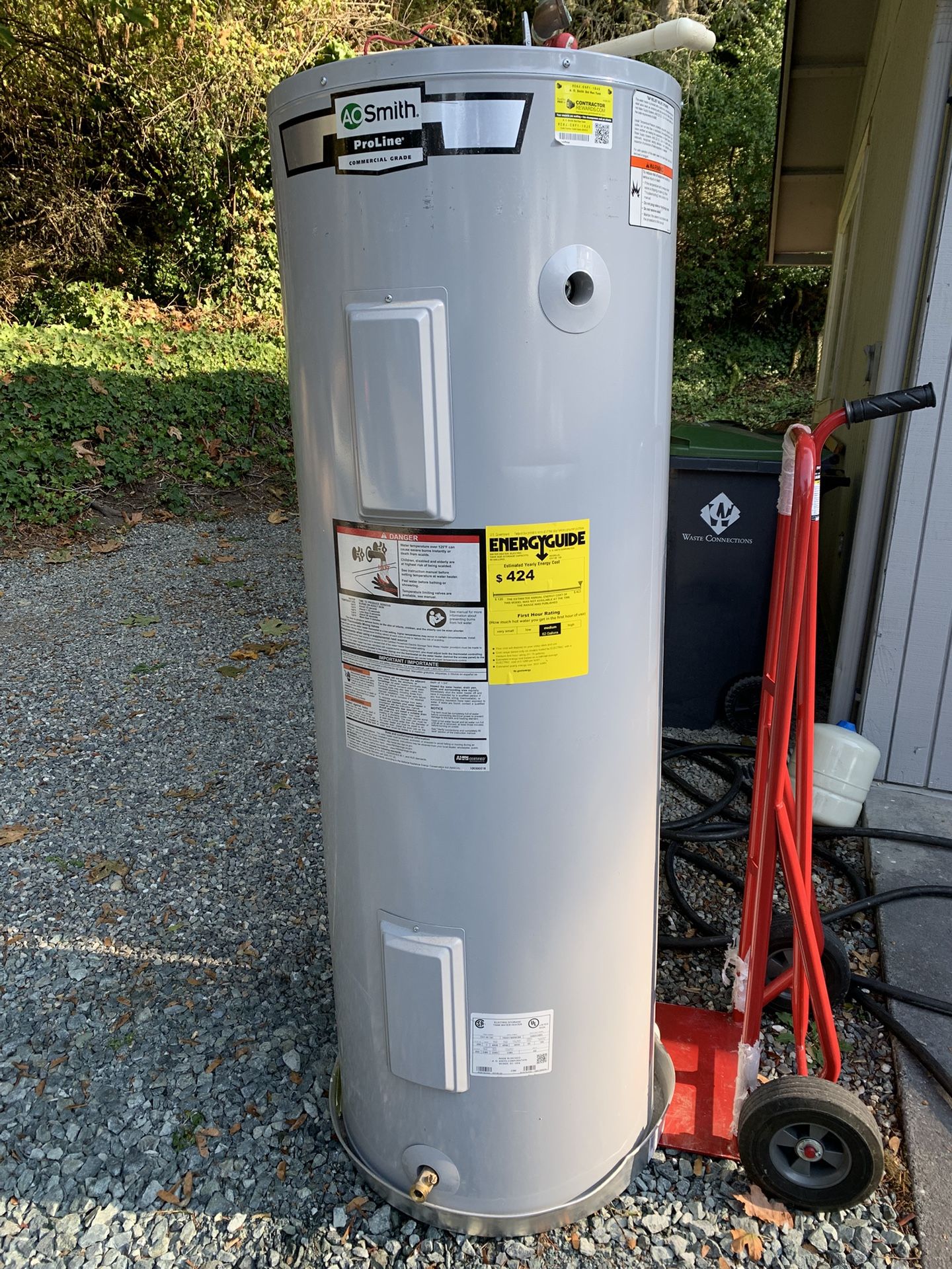 50 Gallon Electric Water Heater By AO Smith