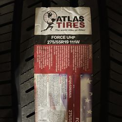 Atlas Tire Force UHP 275/55R19
