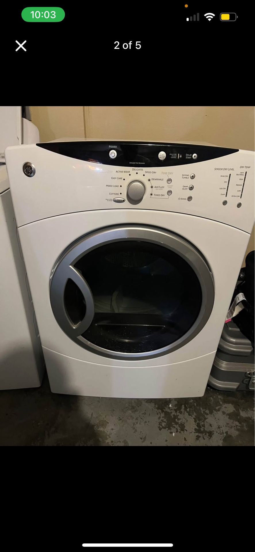 Electric Dryer ( Delivery Included)