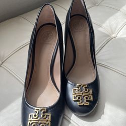 Tory Burch Wedge Heels, Size 7