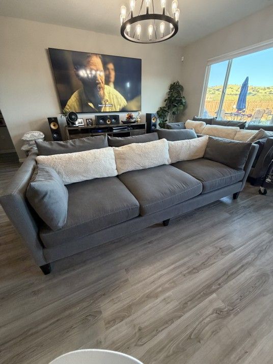 oversized comfy couch
