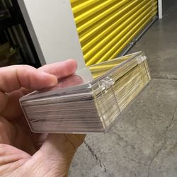 Baseball Rookie Card Case: 50 Count