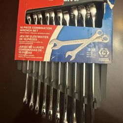 Crescent 10 Piece Combination Wrench Set