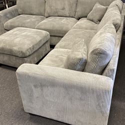 4pcs Sectional Ottoman