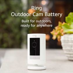 New Ring Stick Up Camera - White