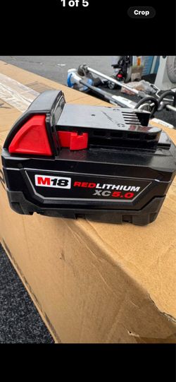 M18 18-Volt 5.0 Ah Lithium-lon XC Extended Capacity Resistant Battery Pack