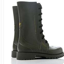 CHRISTIAN DIOR Never worn Military Boots / Boots 11M  
