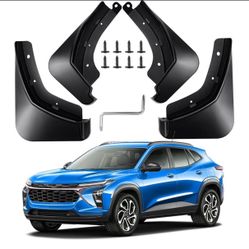 Mud Flaps, Compatible With Chevy Trax  Years 2024 & 2025, All Weather 4 Piece Splash Guards
