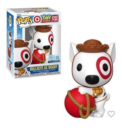 Target Bullseye Woody Funko Pop