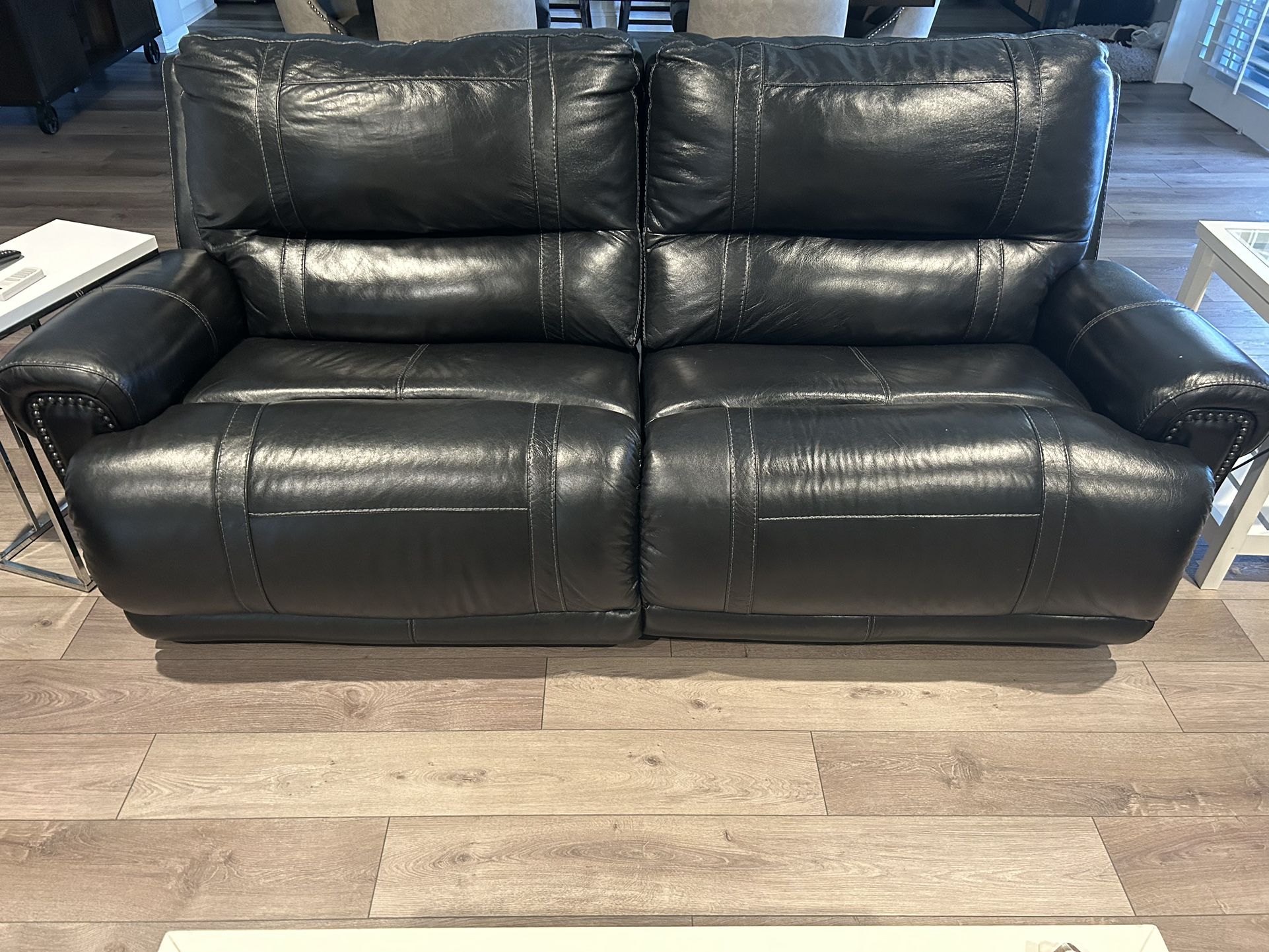 Ashley Electric Reclining Furniture (over sized Couch, Love Seat  and Chair)