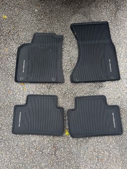 Porsche Macan Factory All-Weather Floor Mats (OEM)