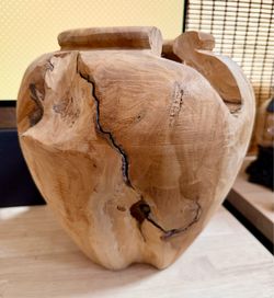 Exquisite Driftwood Vase - one of kind vintage decor