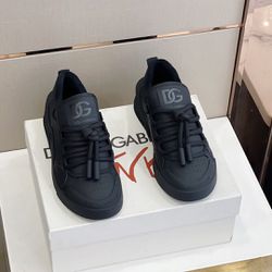 Dolce Gabbana Black Shoes New 