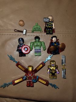 New  Marvel Avengers 6 Minifigures set