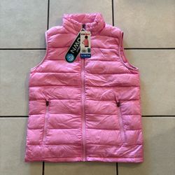 NEW 32 Degrees Heat Hot Pink Down Vest Size L 14/16