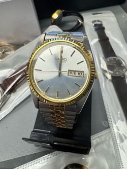 Seiko two tone quartz