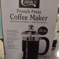 Choice French Press - 20 Ounce (New)