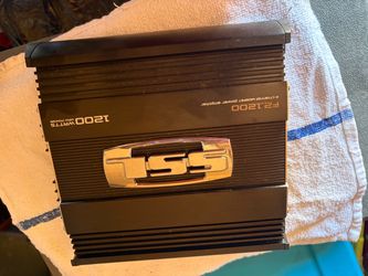 SSI F2.1200 2-Channel Car Amplifier 1200W