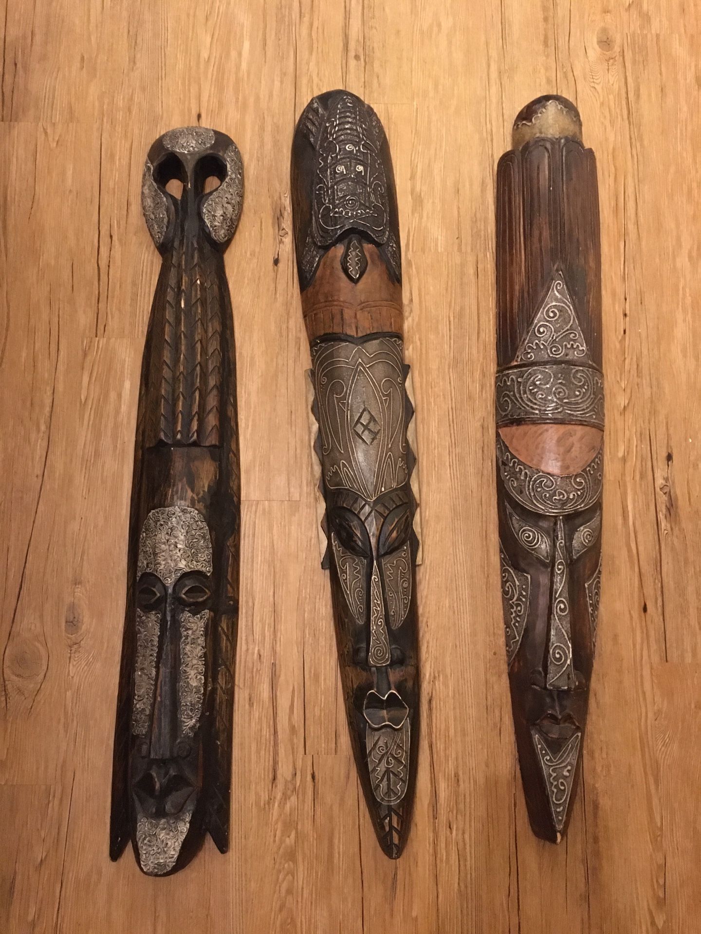 African Tribal Wall Masks