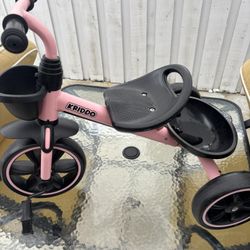 Kids KRIDDO Balance Bike / Toddler Trike – Pink