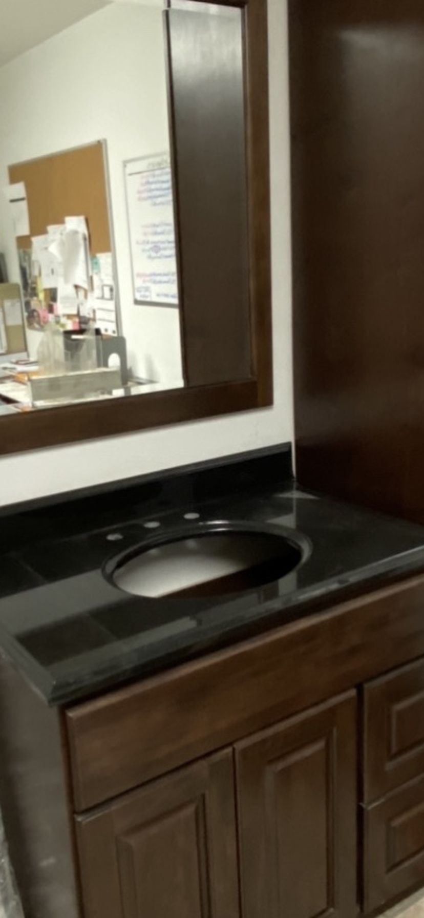 Bathroom Vanity With Tower And Top Need Sink