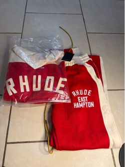 rhude east hampton tracksuit