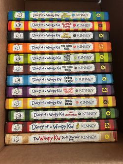 Diary of wimpy kid hardback cover series