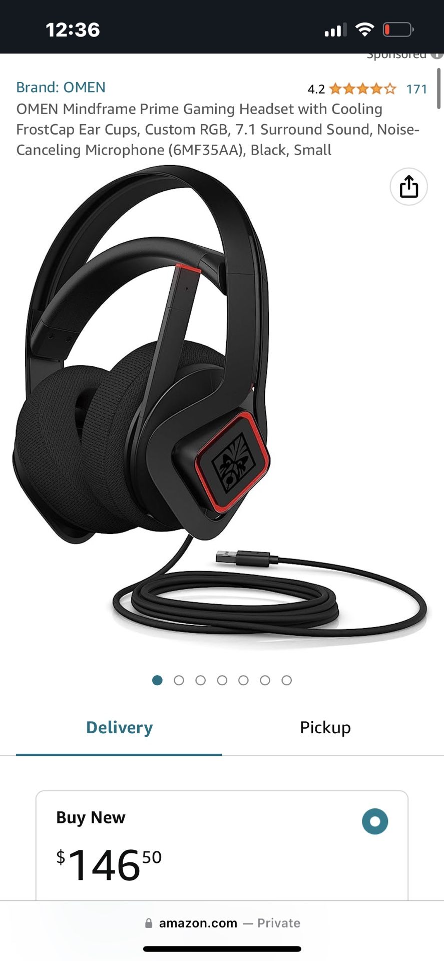 HP Omen Mindframe Prime Headsets