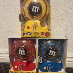 M&M Collectible Spin Dispenser - FULL SET!! 🔥🔥🤯🍫