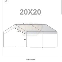 20x20 Hevavy Duty Canopy