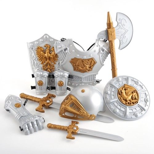 Medieval Knight Armor Costume Dress Up For Kids