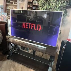 2015 Samsung 55” SUHD TV w/ Stand  Model# UN55JS8500F