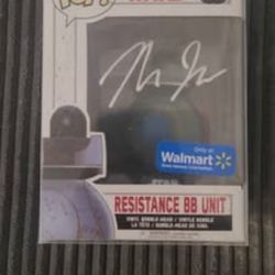 !NEW! Autographed Star Wars: Resistance BB Unit Bobblehead Funko Pop #211