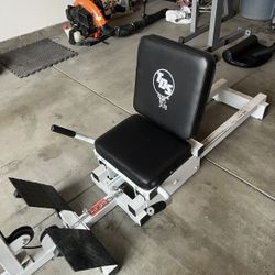 Leg Press Seated Row Machine 