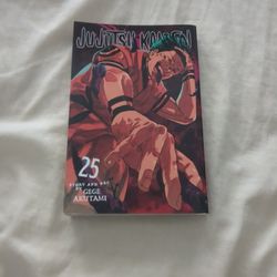 Volume Number 25 Jujutsu Kaisen Manga