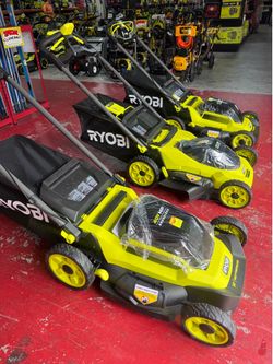 Ryobi lawnmowers 50% off retail