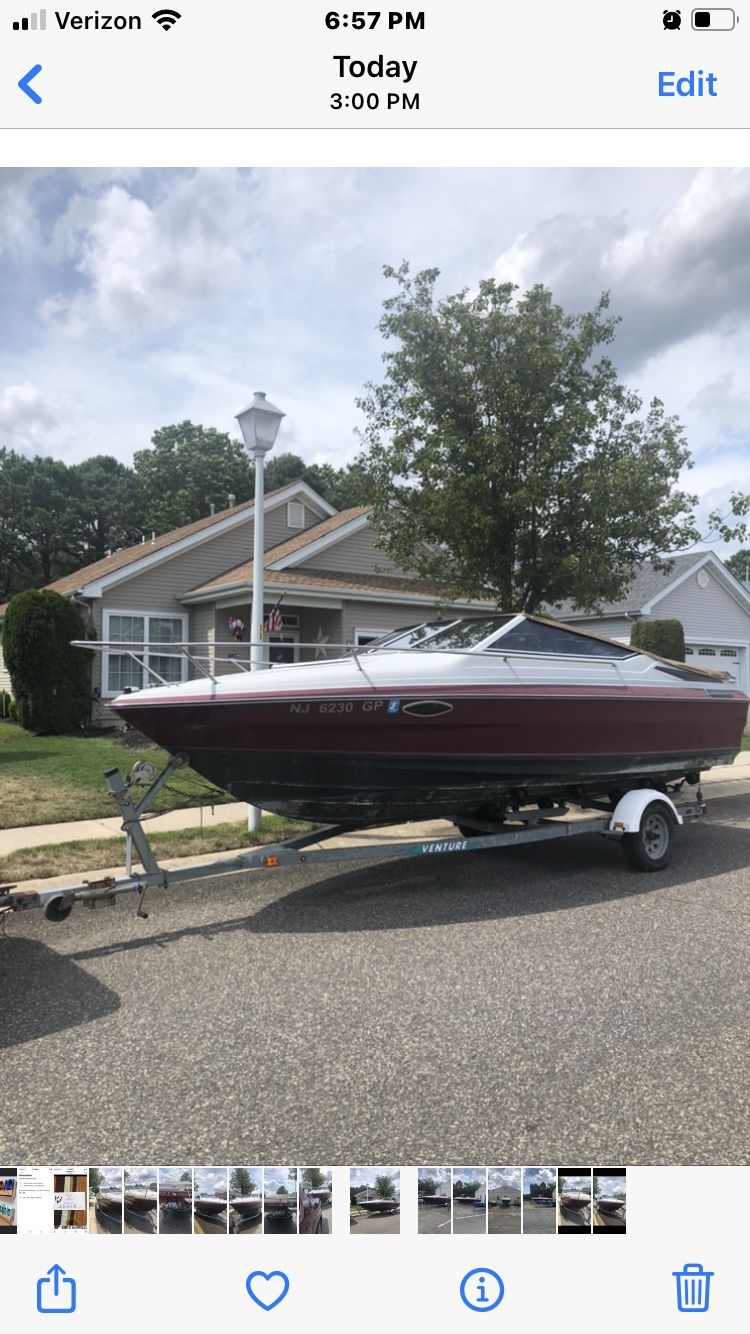 1989 Maxum 20’ Cuddy Cabin AVAILABLE