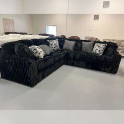 MIDNIGHT-MADNESS ONYX 3-PIECE SECTIONAL