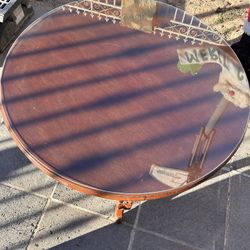 Coffee Table With Glass To Protect
