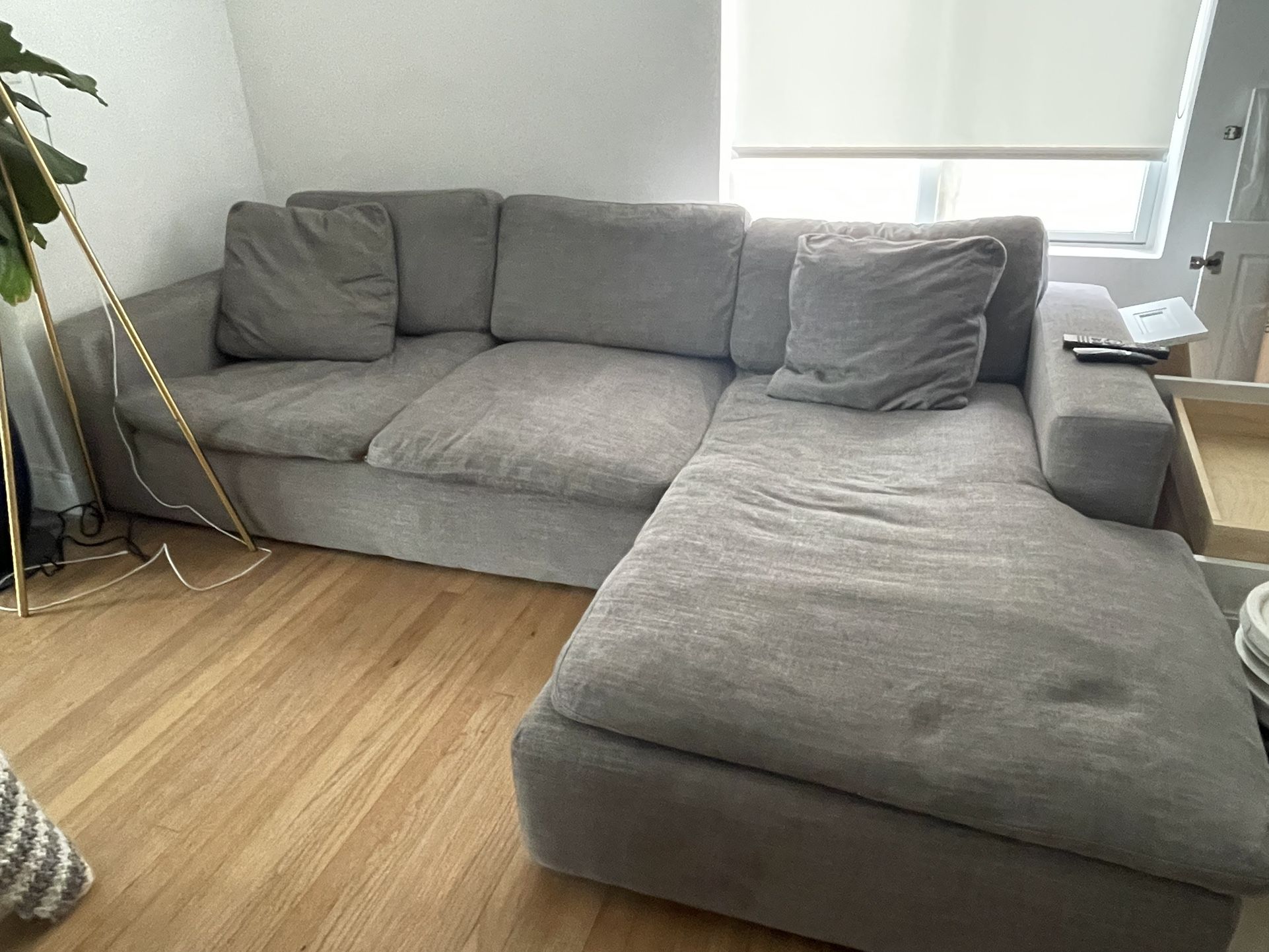 Grey Sectional Couch