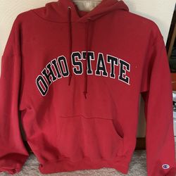 Ohio State Champion Hoodie Men’s Med Red  