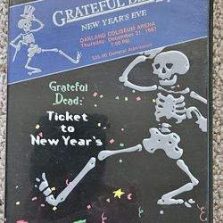 Grateful Dead DVD New Years Eve Ticket To New Years 1987