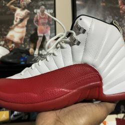 Air Jordan Retro 12 OG Cherry/ Chicago 2023 Size 9.5